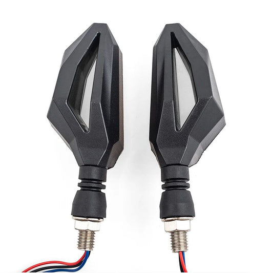 2 PCS DRL Bike Indicators – Flowing LED Lava Style Blinkers