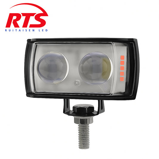 Dual Lens LED Fog Light – 4 Rang Wali Headlight CD70, CG125, Car & Jeep