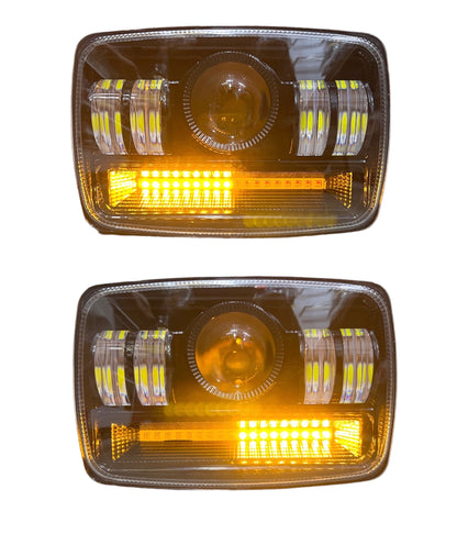 Dolphin Projector Headlight for 70CC 125CC Bikes (Original & Waterproof)